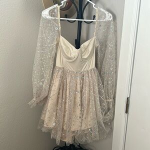 Lucy in the sky sparkle dress size large